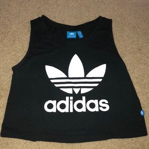 Adidas cropped tank
